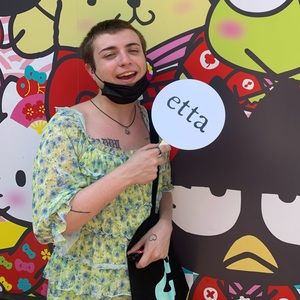 SO brand So Cute Green and Blue Floral Top Size XL